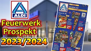 ALDI NORD FEUERWERK PROSPEKT 20232024 [upl. by Beverly]