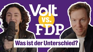 Volt vs FDP  Was ist der Unterschied Parteien im Vergleich [upl. by Yahiya]