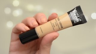 Full Cover Concealer Extreme Camouflage Cream Make Up Forever  Review amp Demo [upl. by Hartwell]