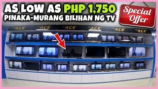 PINAKAMURANG BILIHAN NG LED TV AT SMART TV SA QUIAPO MAY SPECIAL PROMO  PART 1 [upl. by Norris]