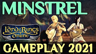 LOTRO Minstrel Gameplay 2021  All Specializations Lord of the Rings Online [upl. by Euqininod433]