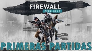 Firewall Zero Hour  PSVR  PS4 Pro  Gameplay en Español sin comentarios [upl. by Goodill769]