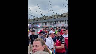 Post Qualy Crowd f1 hungaroring [upl. by Audun]