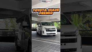 TOYOTA HIACE PREMIO  LEBIH MEWAH DARI HIACE COMMUTER promotoyota [upl. by Trinidad859]