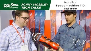 Peter Glenn Tech Talk 2018 Nordica Speedmachine 110 Ski Boot Review [upl. by Tarah38]