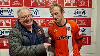 Bards Man of the match Paul McCone talks to Stuart Morse [upl. by Reitman]