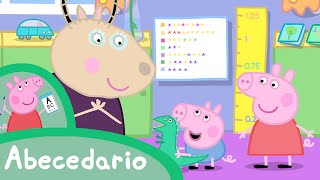 Peppa Pig  ¡Aprende el Abecedario con Peppa Pig [upl. by Guillemette]