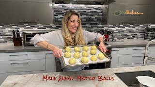 Make Ahead Matzo Balls [upl. by Ailb101]