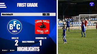 Matchday 24 HIGHLIGHTS Bulli FC vs Corrimal Rangers FC Rd 20 First Grade [upl. by Aissirac]