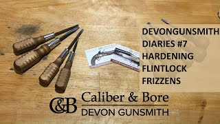 Devongunsmith Diaries 7 Cyanide Hardening Flintlock Frizzens [upl. by Llerot]