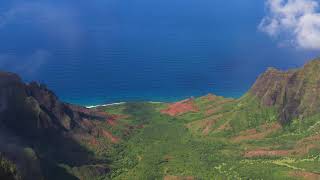 Hawaii by Drone  Kalalau Valley 4K [upl. by Anatol206]