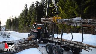 Igland 380 Timber Trailer [upl. by Dion]