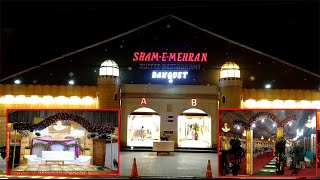 ShameMehran Banquet  Banquet hall in Karachi  ShameMehran Buffet  Shadi Hall  vlogs [upl. by Icyac78]