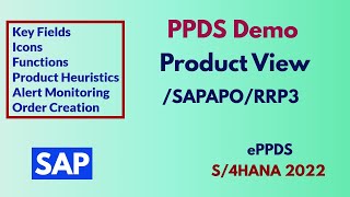 Navigating Product view RRP3 in ePPDS Training for beginners [upl. by Aikar]