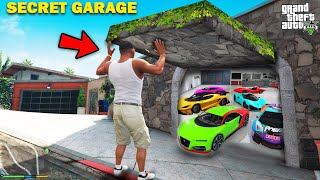 GTA 5  Franklin Unlocking The Most Secret Garage Door In His House GTA 5 [upl. by Doig517]