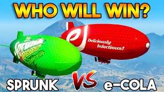 GTA 5 ONLINE  SPRUNK VS ECOLA BLIMP WHO WILL WIN [upl. by Aehcim]