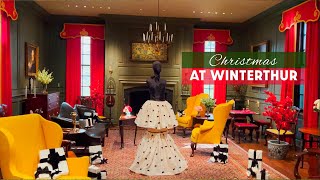 Christmas at Winterthur  Grand American Mansion Tour [upl. by Lairbag]