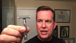 Pearl SSH01 Open Comb Safety Razor compared to the Muhle R41 First use of the Pearl and opinion [upl. by Xed]