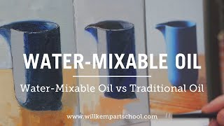 WaterMixable Oils vs Traditional Oil Paint Review amp Techniques HD [upl. by Rik]