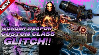 🔥NEW🔥Wonder Weapons Custom Class🔥COD Cold War Zombies Glitches😱 [upl. by Nauqram]