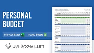 How to use the Personal Budget Spreadsheet [upl. by Okiek432]