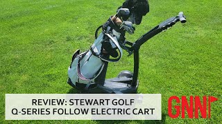 REVIEW The Stewart Golf QSeries follow makes walking golf more fun [upl. by Anev]