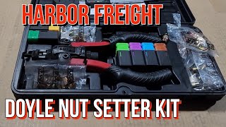 Harbor Freight Doyle Rivet Nut Setter Kit This Thing is Awesome [upl. by Arihay]