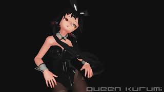 mmd x date a live kda the baddest bunny kurumi tokisaki [upl. by Stanly352]