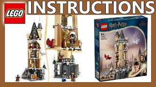 LEGO instructions  Hogwarts Castle Owlery  76430  LEGO Harry Potter 2024 [upl. by Dewees]