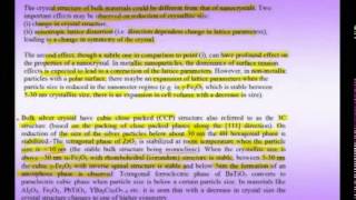 Mod01 Lec09 Introduction to Nanomaterials [upl. by Trudi8]