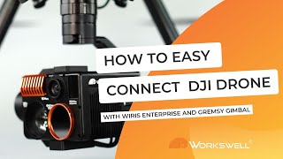 How to connect WIRIS Enterprise thermal camera to DJI drone [upl. by Minna]