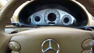 MercedesBenz W211 Service Reset 2009 E350 [upl. by Ylra]