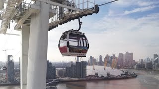 Cable Cars Heights Of Abraham Car Ride Journey View Derbyshire Peak District Matlock UK 2023 [upl. by Zeph]