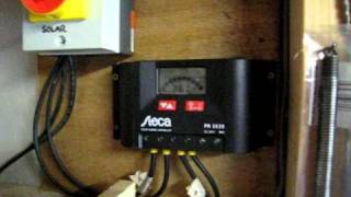 Steca solar charge controller problem PR3030 [upl. by Vena563]