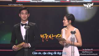 Vietsub Giải thưởng Đại Chung 2014  Kim Soo Hyun [upl. by Jemena190]