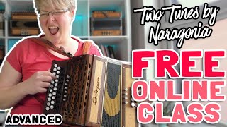 Learn how to dance amp play a Hanter Dro  FREE 1 hour Online Melodeon Class with Mel Biggs [upl. by Phiona]