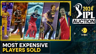 IPL Auction 2024 Most Expensive Players Sold [upl. by Ambrosane181]