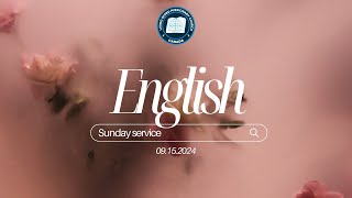 September 8 2024  English Service [upl. by Esertal]