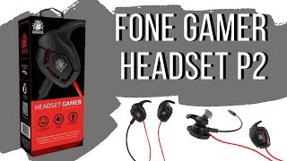 FONE GAMER HEADSET P2 NEMESIS [upl. by Shull]