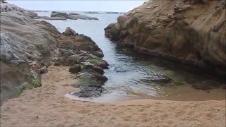 Cala Rovira  Platja dAro  Costa Brava  Desembre 2015 [upl. by Athenian]