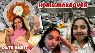 I went on a Date Home makeover🫶🏻 Pointless vlog [upl. by Artapoelc]