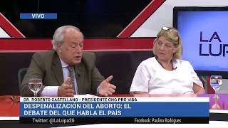 Dr Roberto Castellano y Dra Chinda Brandolino en La Lupa [upl. by Padgett]