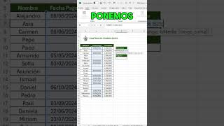 CONTROL DE PAGOS O COBROS en EXCEL excel [upl. by Elleinahc]