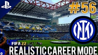 FIFA 22  Realistic Summer Career Mode  56  The Milan Derby [upl. by Yejus]