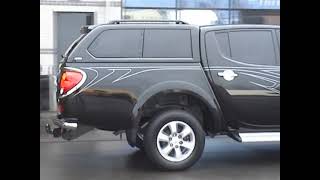 Mitsubishi L200 Alpha GSE Hardtop Canopy Fitted to Double Cab Long Bed Pickup [upl. by Eanal]