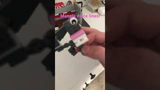 fnaf Mangle voice lines in Lego [upl. by Silsbye]