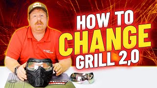 How to change Vforce Grill 20 Lens [upl. by Kip]