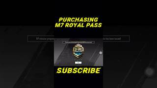 M7 Royal Pass [upl. by Ecydnac]