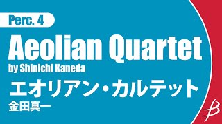 Perc4 エオリアン・カルテット 金田真一 Aeolian Quartet by Shinichi Kaneda [upl. by Daniella]