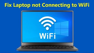 How to Fix Laptop Not Connecting to WiFi  Howtosolveit [upl. by Sarat]